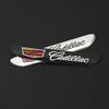 Pegatinas para Guardabarros Laterales de Coche Emblemas para Carrocería de Automóvil para Cadillac ATS CTS DTS STS SLS SLR XLR BLS Seville Escalade Tiburon CT6