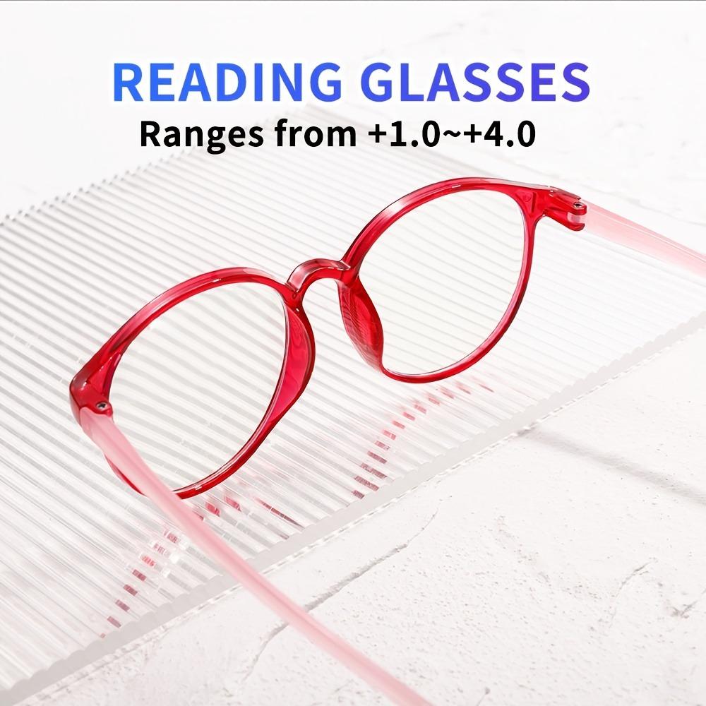 3 Pairs of Popular Women's Anti Blue Light Computer Reading Glasses Women's Reading Glasses with Presbyopia