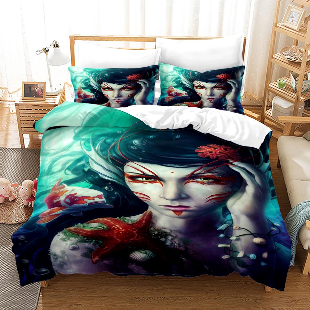 

Комплект постельного белья Anime Monster Single Twin Full Queen King Size Animal Tag Lion Wolf Комплект постельного белья для взрослых и детей, пододеяльник EU single(135x200cm)