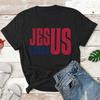 Jesus Love Us Christian Tshirts Religion Tee Pray Faith God Tops Women Men Casual Fashion Streetwear Oversized Clothes Camisetas