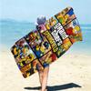 1Pc Simpsons Family Portrait Beach Towel Microfiber Beach Towel Thin Absorbent For Beach Swimming Yoga Bath Sports 0917272