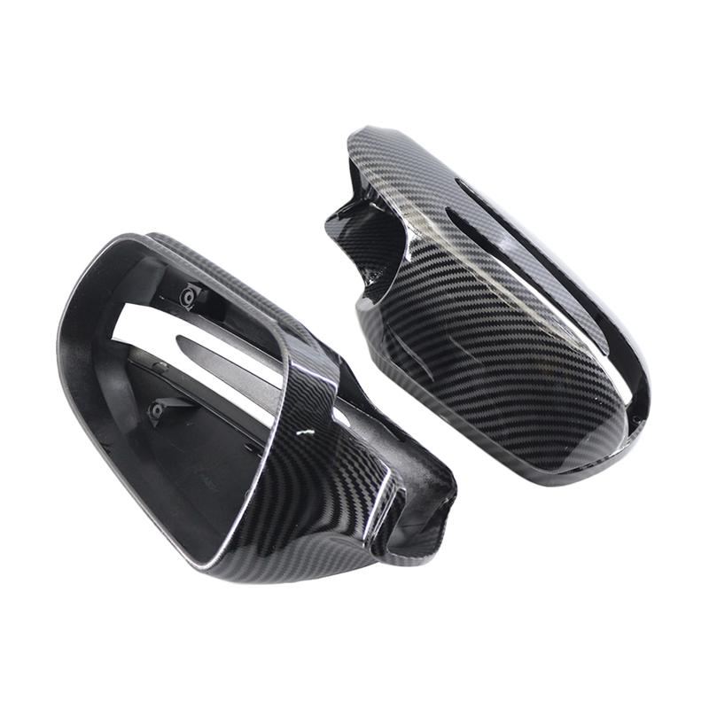 2pcs Rearview Side Mirror Covers Cap 2198102576 for Mercedes Benz W207/C207 CLS Class W219 R230 R171 2008-2011