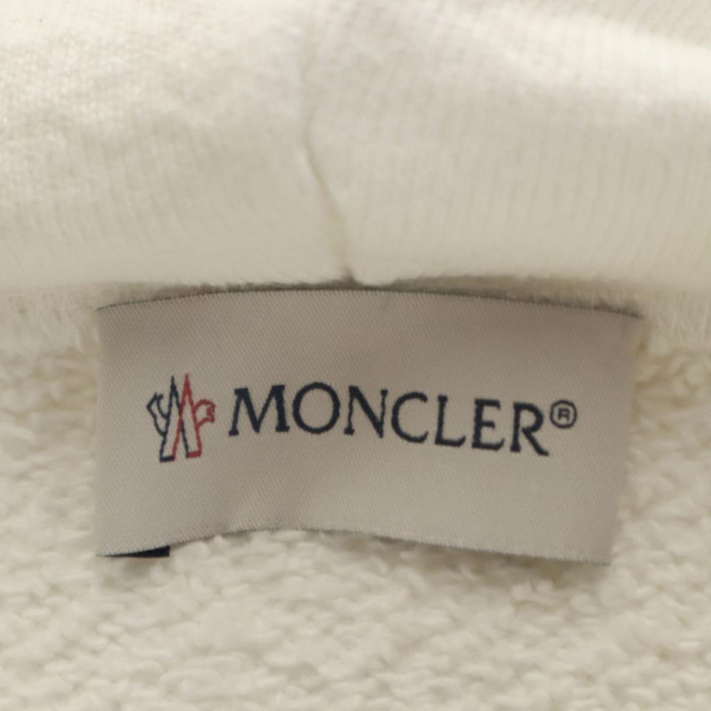 Moncler Made In Italy Long Sleeve Parker L White Men's Used