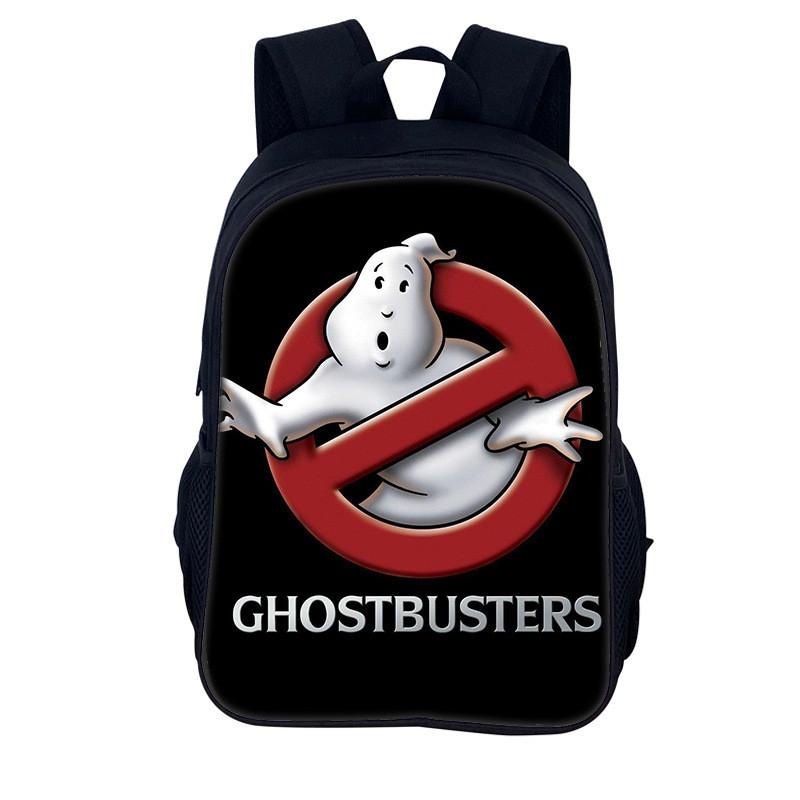 Ghostbusters 3d Print Kids Backpack With Nylon Material For School And Daily Use