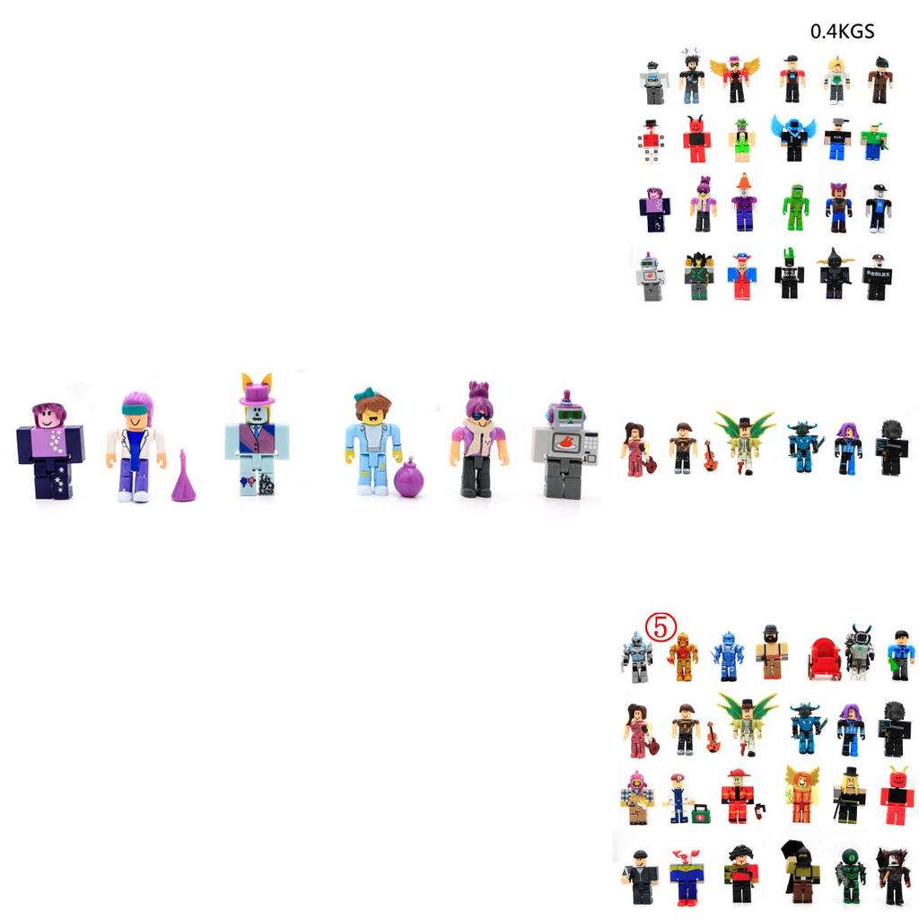 Unikalny zestaw 24 sztuk figurek akcji z gier Roblox Ekscytujący prezent dla młodych fanów