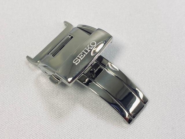 B23S51SA01W SEIKO Brightz Genuine 18mm for and via D-Buckle SDGM005/6R15-03A0 others. (Ships Nekoposu)