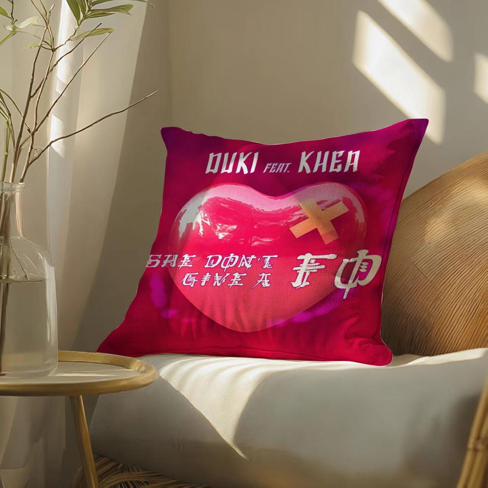 Dojacat Pillow Case Pillowcase, Double-Sided Printed, Sofa Cushion, Bedroom Headboard