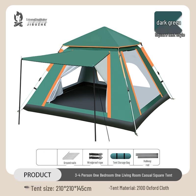 Outdoor Automatic Pop-Up Camping Tent