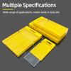 1Pcs Plastic Drill Bits Storage Box Pull-out Multi-gauge Tool Parts Storage Case 5/10 Grids Hardware Tool Box