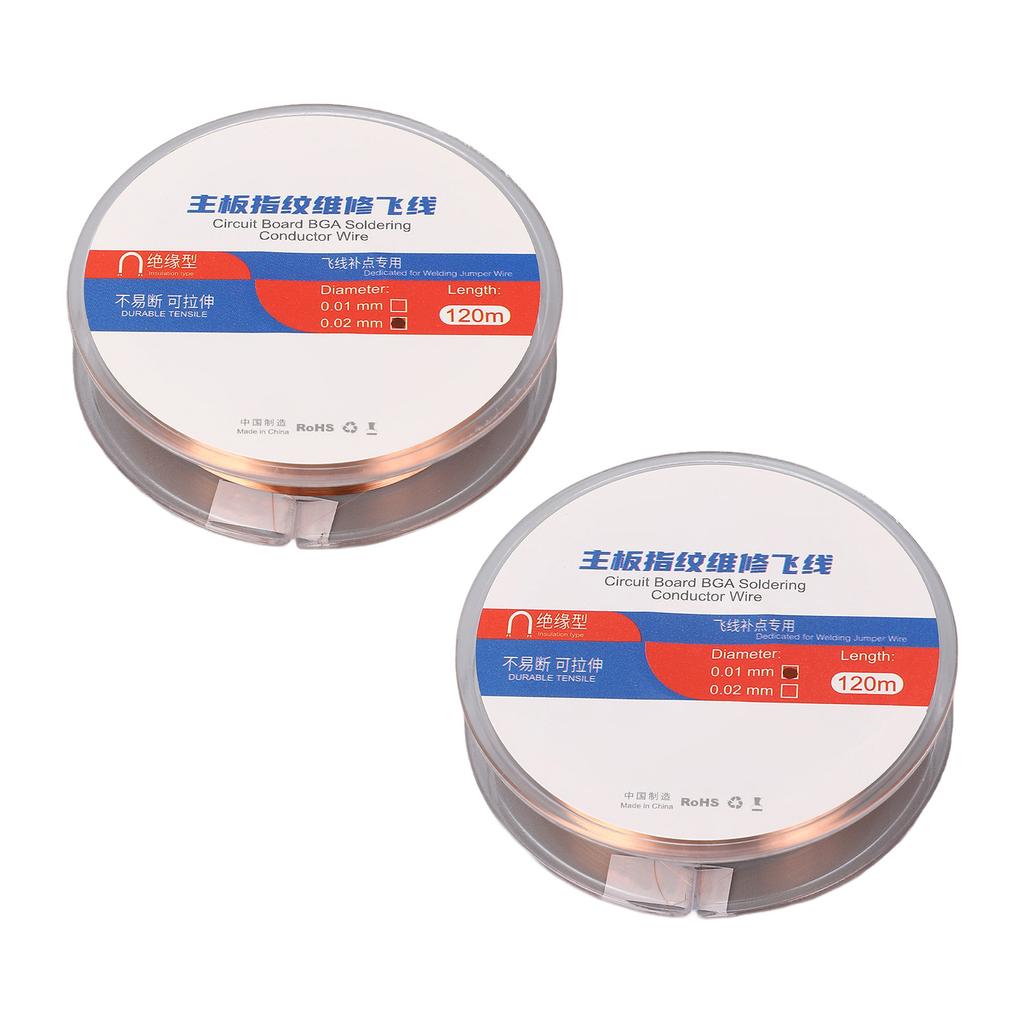 Phone Chip Conduction Wire 120m Insulated Cell Phone Motherboard Fingerprint Jump Wire