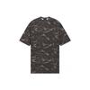 We11done Casual Round Neck Short Sleeve T-Shirt Unisex Tops Camouflage WD-TT0-24-793-U-KK