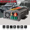 Black 12000W Peak Car Power Inverter 12VDC To 110V/220VAC USB Sine Wave Converter Kit