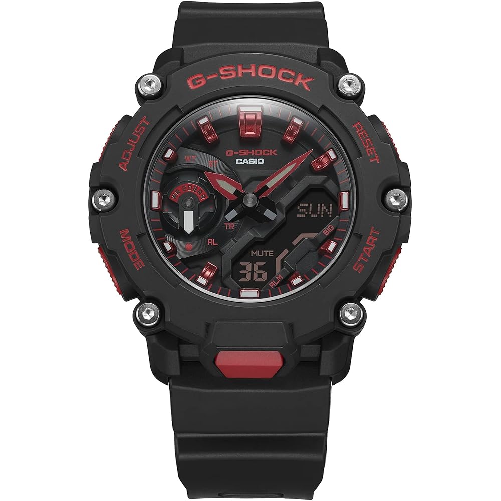 Casio G-Shock GA-2200BNR-1A Men's Watch Black Analog-Digital Waterproof Shock Resistant