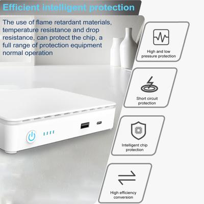 UPS Backup Power Bank Wide Voltage Input Smart Fast Charging Universal Flame Retardant