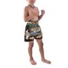 Children's Shorts - Traditional THAI - Green Color - Size 10-12 YEARS - Boxing Kickboxing