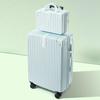 Xinhaoze ABS Hardside Spinner Luggage with Password Lock