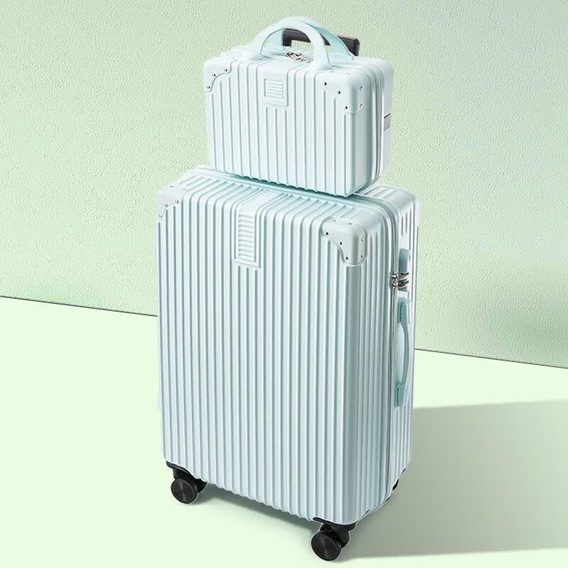 Xinhaoze ABS Hardside Spinner Luggage with Password Lock