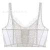 French underwear women's sexy thin lace big breasts show small bras, double breasts body sculpting fish bone underwear bra