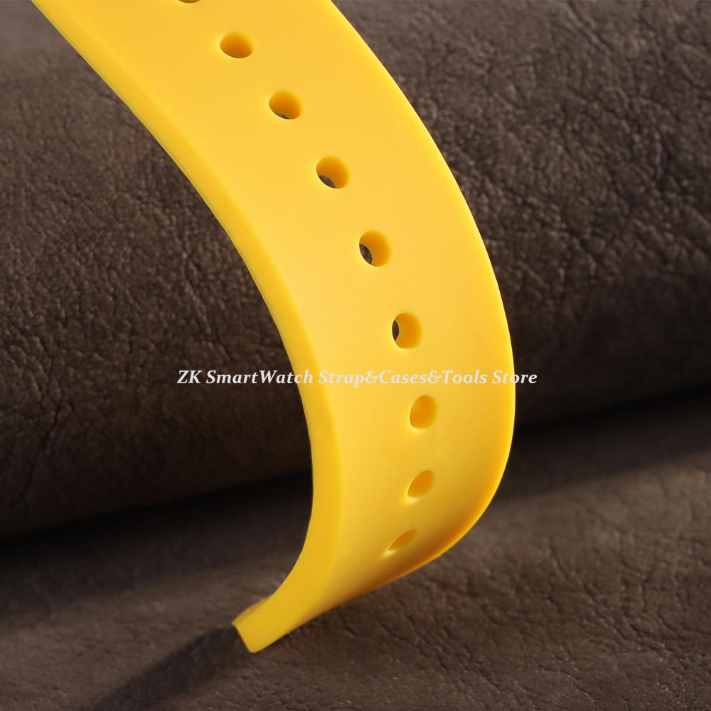 Hot Sell 20mm 22mm Silicone Watch Strap Universal Watchband Waterproof Soft Wristwatch Band for P22 Smartwatch Watches Bracelet