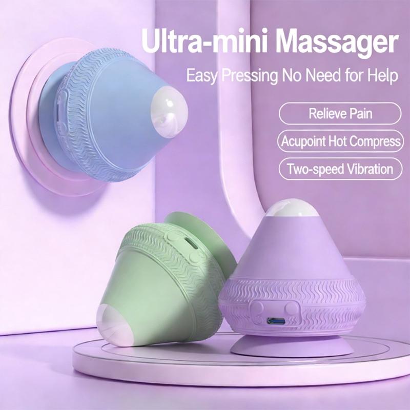 Heated Vibrating Fascia Ball Electric For Deep Tissue Relaxation Providing Two Modes And Design