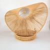 Woven Pendant Shade with Openwork Texture Hollow Design for Corridors