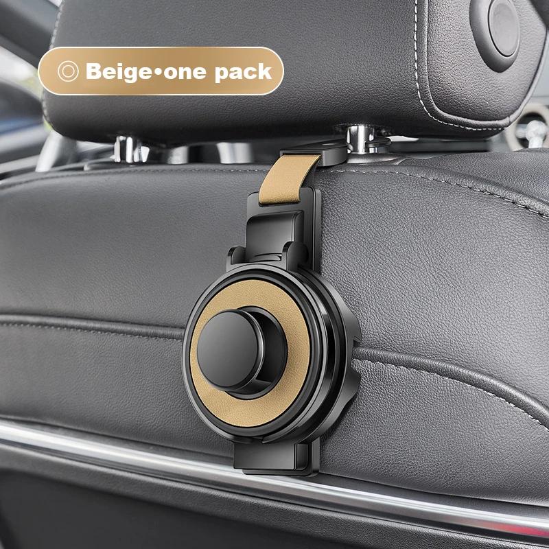 3 In 1 Car Headrest Cup Holder and Hook Multifunctional Cup Holder and Cell Phone Holder Car Headrest Hooks Car Accessories
