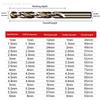 10 stuks/set HSS M35 Kobalt Gecoate Boorbits Met Verbeterd 1-3 mm High-Speed Staal Voor Metaal/Roestvrij Staal