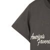 Peulusobeudeolum Tropical Crop Short Sleeve T-Shirt (Charcoal Grey)