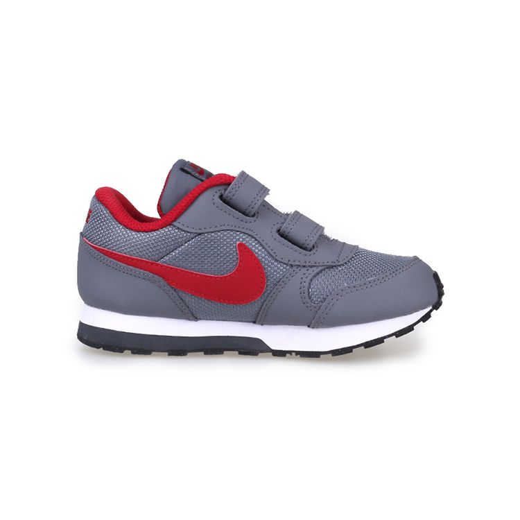 Nike MD Runner 2 Gray Red Baby Sneaker 806255-005