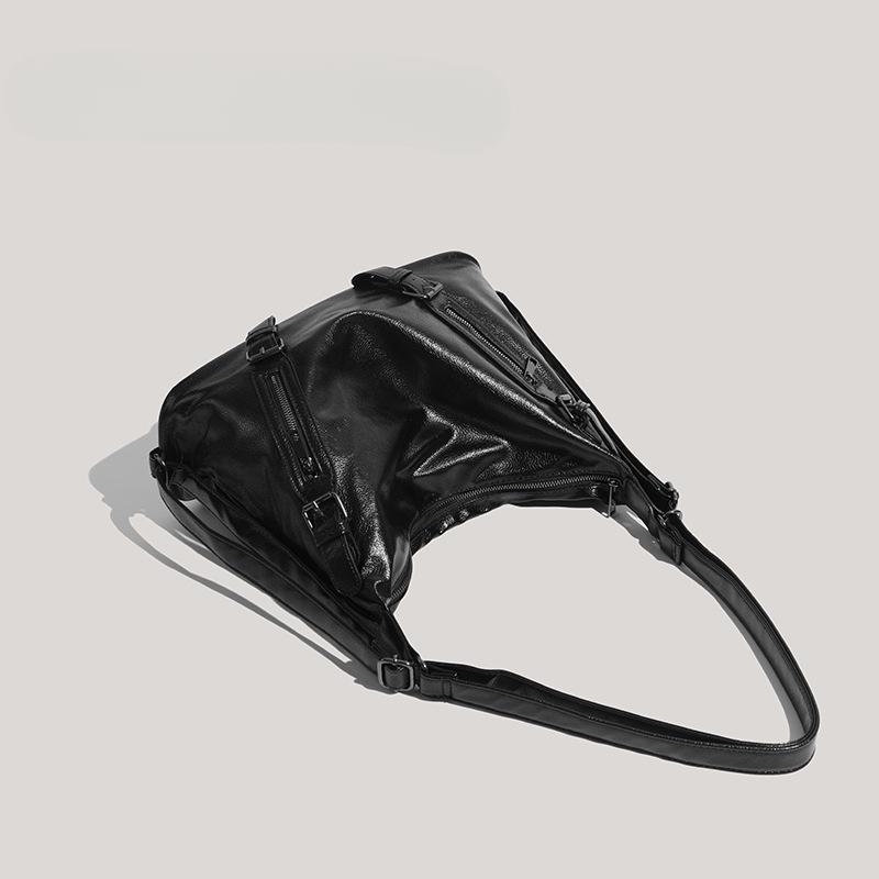 Retro Lazy Style Tote Bag for Women Fashion Backpack Versatile Commuter Shoulder Bag for Women