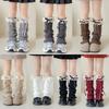 Trend Personality Ballet Style Advanced Sense Cute Leg Cover Keep Your Legs Warm 2025 New Autumn and Winter Leg Cover