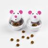 Interactive Cat Food Dispenser Toy | Rolling Mouse Design for Feeding & Training | Pet Bowl
