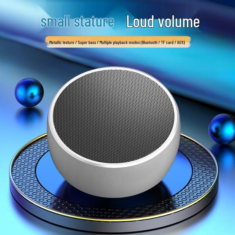 BS01 Bluetooth Speaker: Portable, High-Quality Sound, Long Battery, and Loud Volume for Outdoor Camping & Home Use