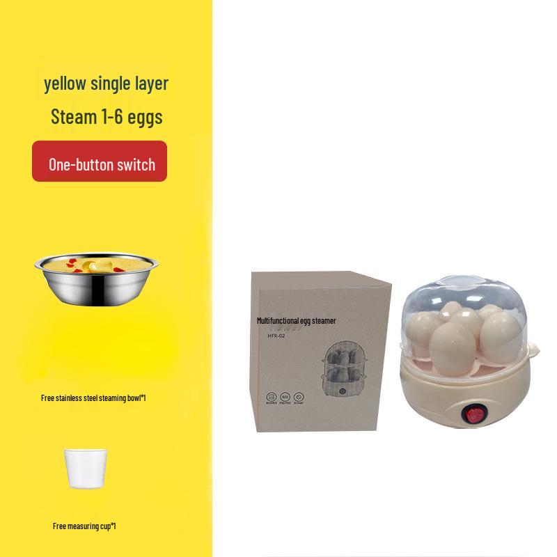 Multifunctional Mini Egg Steamer with Auto Power-Off