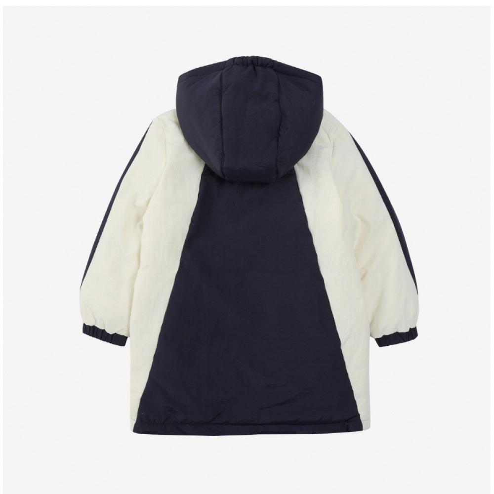 Boboshoz 222ac130 430 Logo Color Block Reversible Padded Kids Jacket