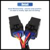 Angle Sensor Computer Bypass Kit for Honda Rancher 350 ES 2000-2006 Shift Bypass Wiring Harness Kit-