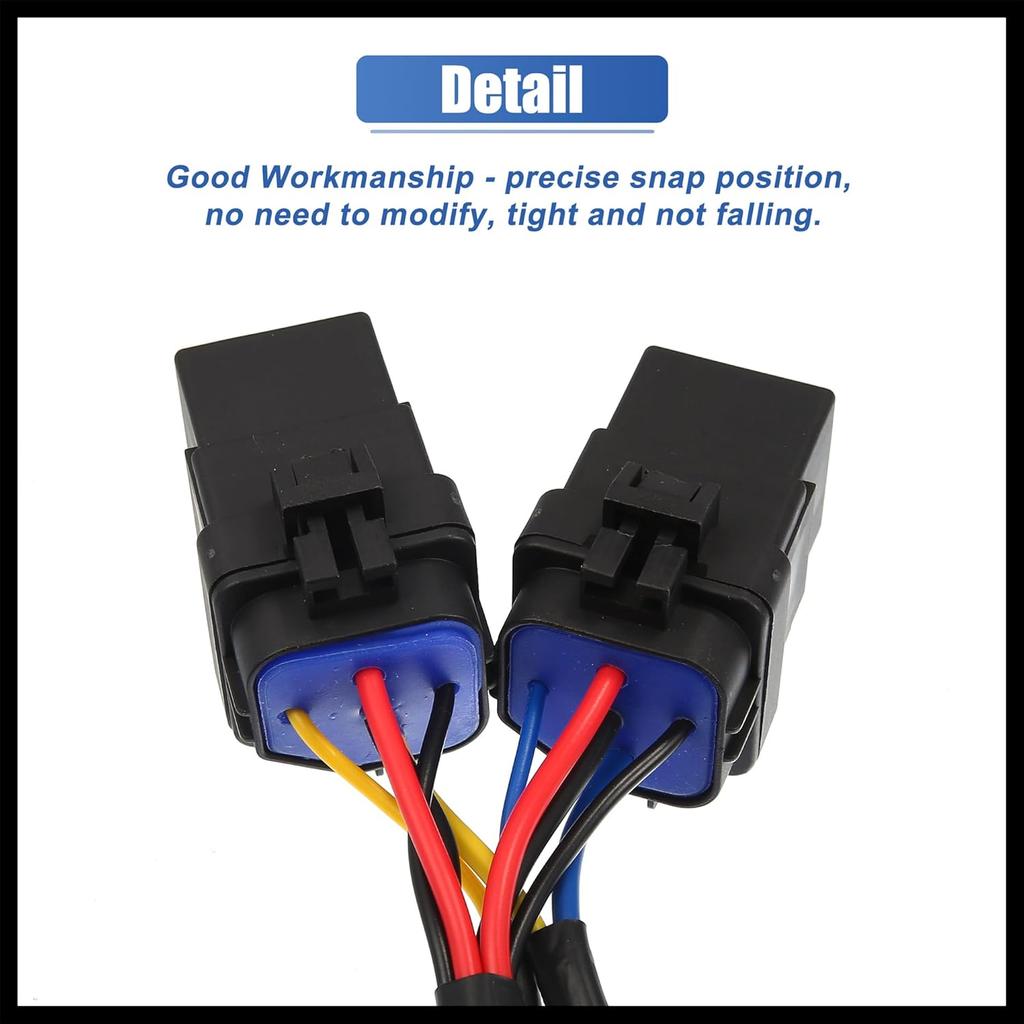 Angle Sensor Computer Bypass Kit for Honda Rancher 350 ES 2000-2006 Shift Bypass Wiring Harness Kit-