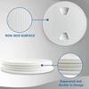 Pmandgk Round Anti-Slip Inspection Hatch - Boat Hatch Deck Plate with Removable Cover for