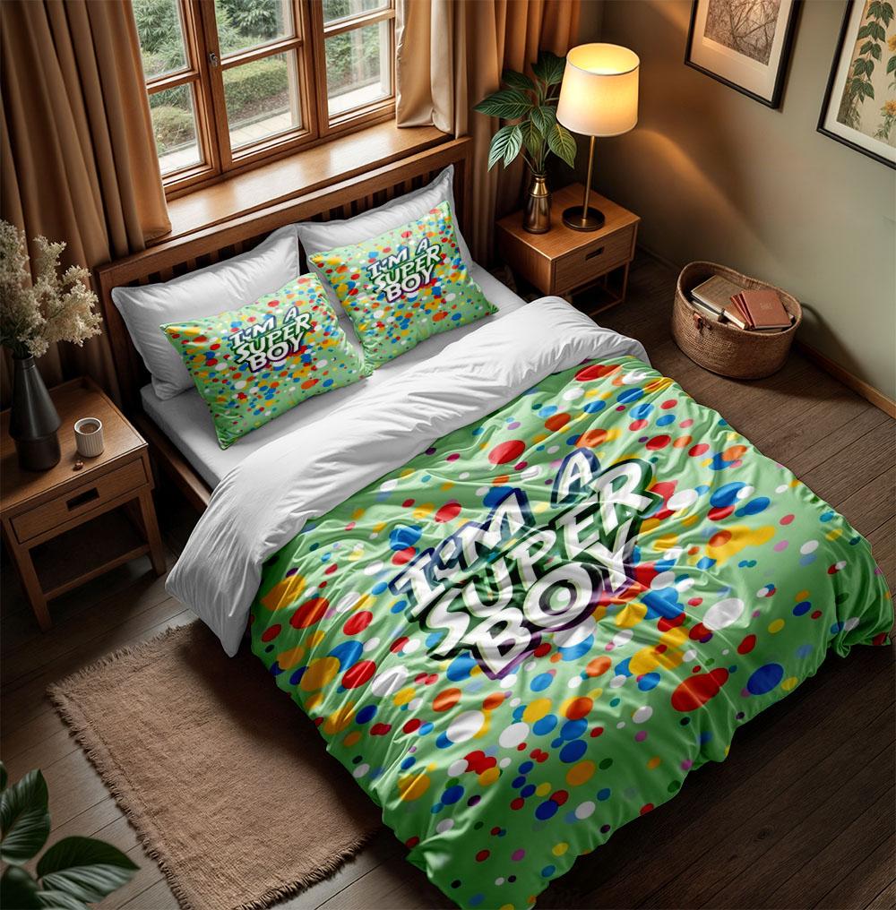 Splat Squad Duvet Cover Set Without Sheet King Queen Double Full Twin Single Size Bed Linen Set
