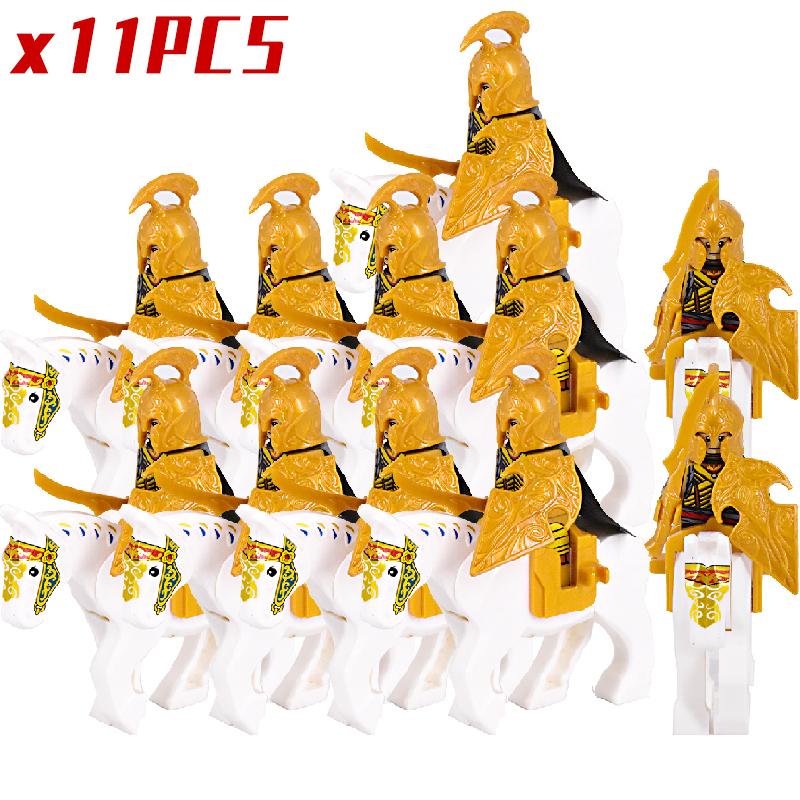 Elfii Soldat Cu Cal de Război Armate Figuri lotr Armură Garda Războinic Arcaș Cavaleri Medievali Blocuri de construcție Cărămizi jucării cadouri