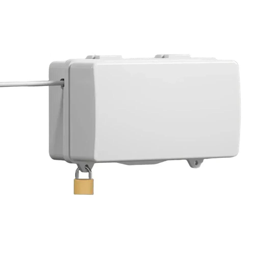 1 Pc Lockable Socket Cover, Extension Cord Box With 4/8 Outlets, Outdoor Outlet Rainproof Cover, Electrical Appliances Tools
