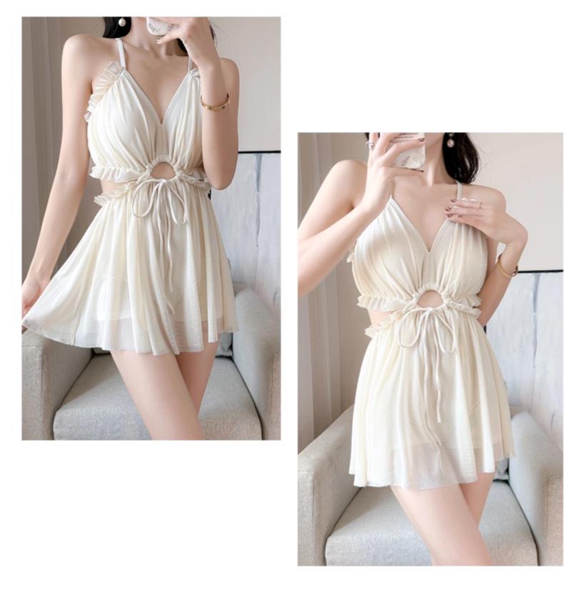 2025 Trendy Split Bikini: Sexy, Slimming Swimsuit for Spring Vacations, Belly-Covering and Conservative Style.