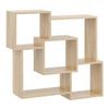 Wall Hanging Shelf, Bookcase - Hanna white