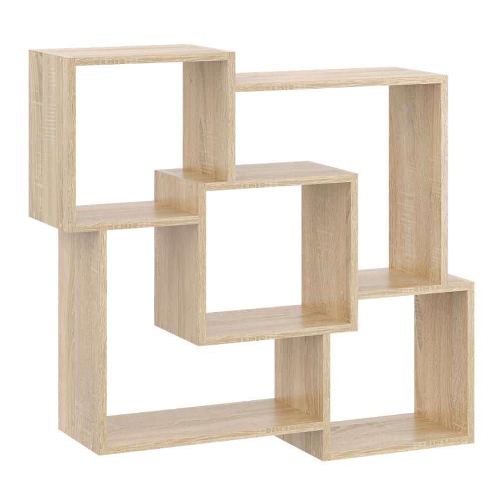 Wall Hanging Shelf, Bookcase - Hanna white