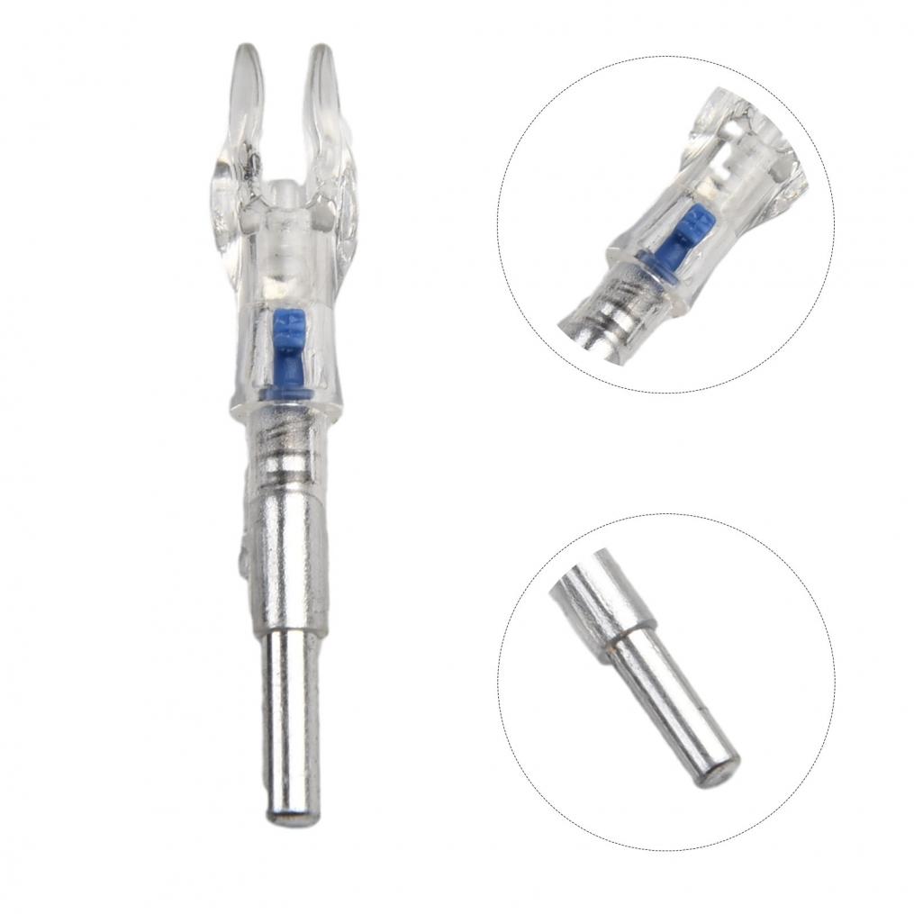 Long Lasting LED Lighted Arrow Nocks Tail Suitable for 4 2mm Arrow Shafts