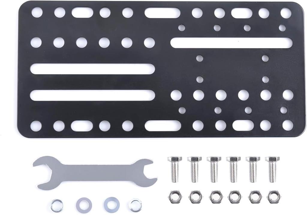 USB Handbrake Mount Plate for Racing Game Simulators, Compatible with Transmissions G27, G25, G29, T500, T300