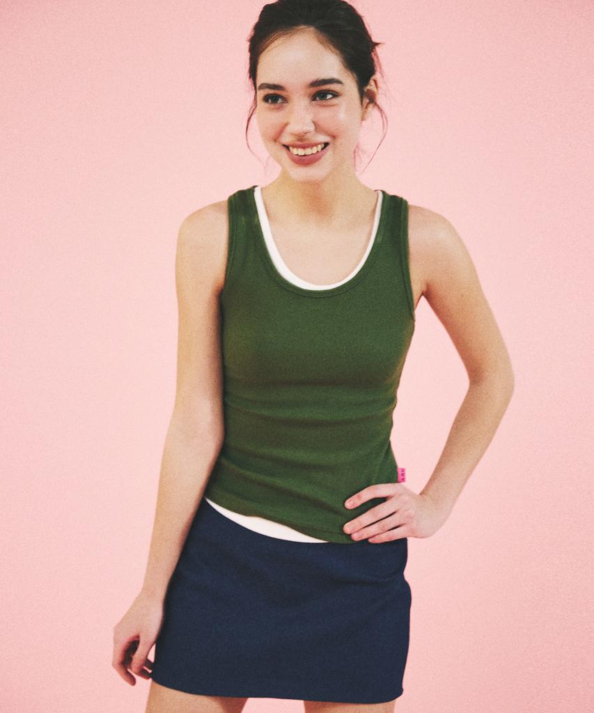 Eialyu Fit Rib Sleeveless