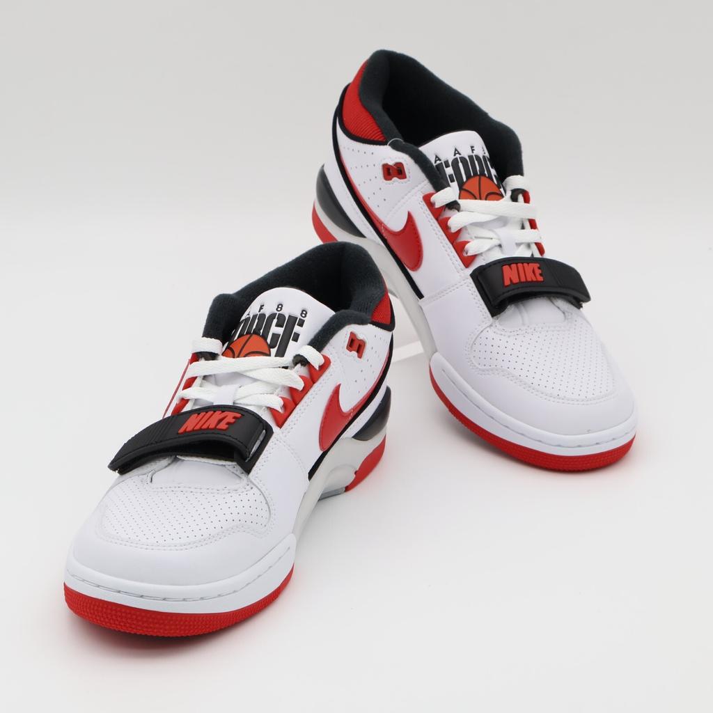 DZ6763-101 Billie Eilish A Nike Air Alpha Force 88 Fire Red and White
