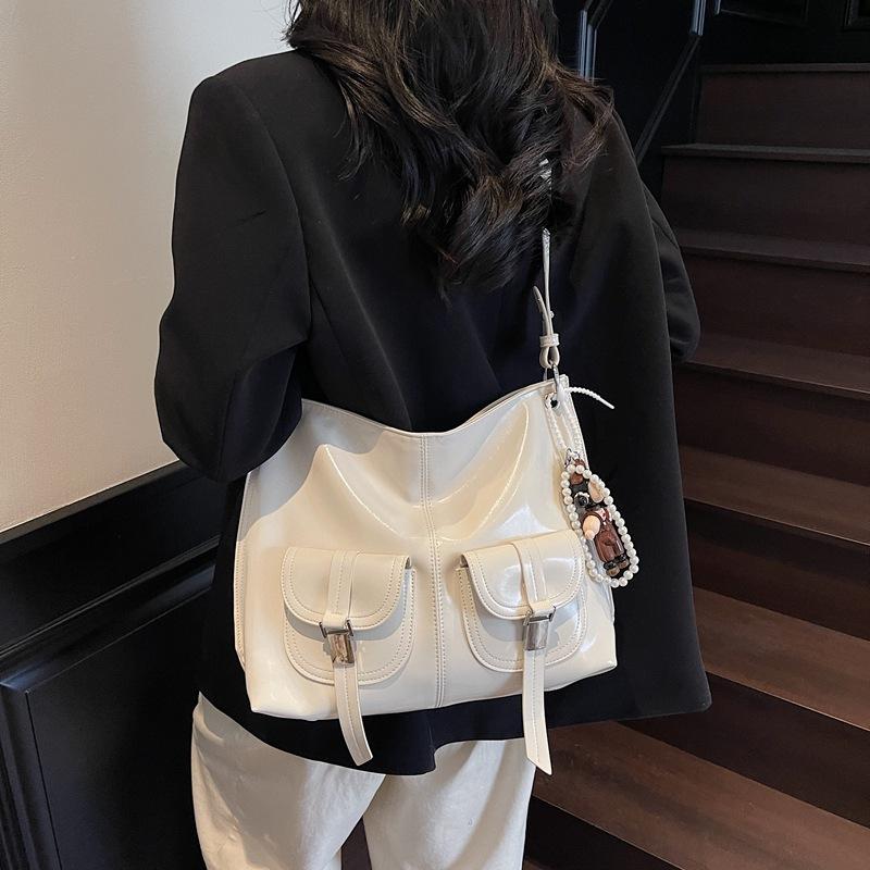 Fashion Large-capacity Tote Bag Women's New Bag Multi-pocket Shoulder Bag