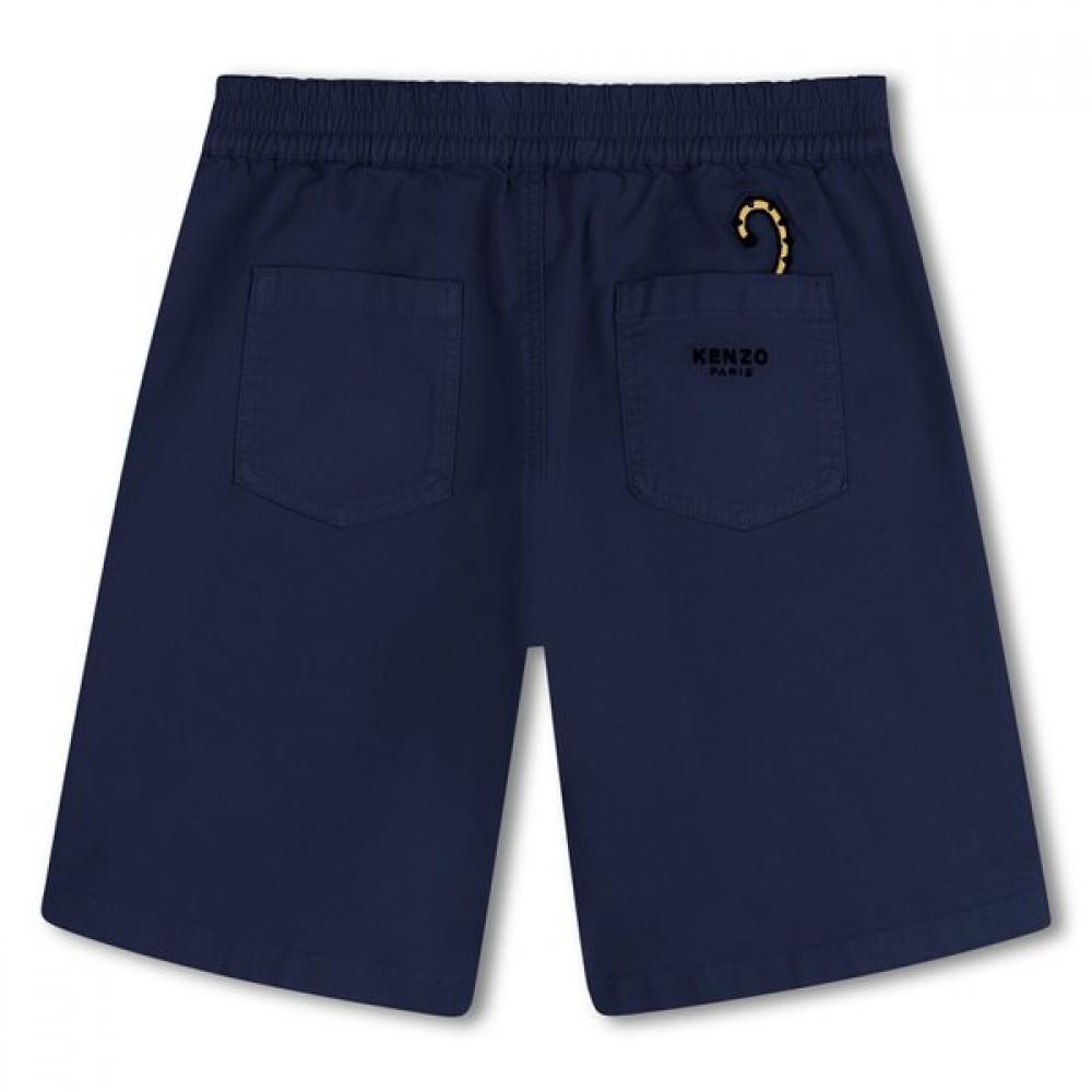 Kenzo Kids 3 12 Years Cotora Chino Shorts  26ss Z265afpr12 